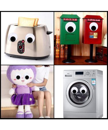 16PCS Giant Googly Eyes - 4 Inch, 3 Inch, 2 Inch - Self Adhesive, Sticky, Large Wiggle Eyes for DIY Crafts - YGAOHF - Buy Online on SooperMarket.com