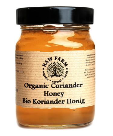 450 g Organic Raw Coriander Bee Honey