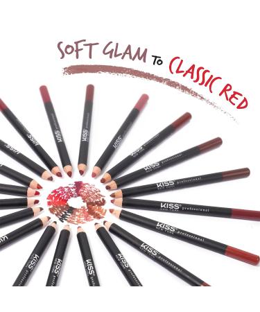kiss new york Professional Slim Lip Pencil - Creamy Soft Lip Liner for Smooth & Long-Lasting Mauve Lip Color - Water-Resistant Lip Crayon for Natural Lip Makeup - Buy Online on SooperMarket.com
