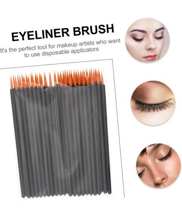MUSISALY 100pcs Disposable Eyeliner Brush Cosmetic Eye Brush Eye Makeup Brush Makeup Eyeliner Wand Makeup Eyeliner Brush Eye Tool Brush Mini Eyeliner Brush Eyeliner Fiber Brush 9x6.5cm As Shown - Buy Online on SooperMarket.com