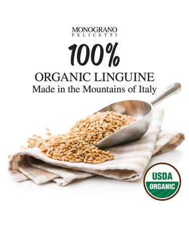 Monograno Felicetti Organic Farro Linguine Pasta 1.1 lb (500g) - Buy Online on SooperMarket.com