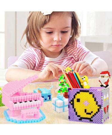 36000 Pcs Value Pack Fuse Beads: Bulk Assorted Multicolor Beads for Kids Crafts - 45 Colors with Ironing Paper - Buy Online on SooperMarket.com