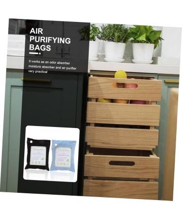 Homoyoyo Odorless Charcoal Bags - 2 Pack Activated Carbon Smell Absorbers for Cars & Home - Angry Orange Freshener - Buy Online on SooperMarket.com