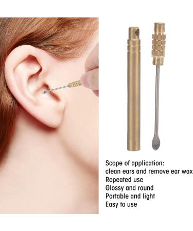 HERCHR Metal Ear Spoon Curette Remover | Earpick Tool for Cleaning Ears - Buy Online on SooperMarket.com