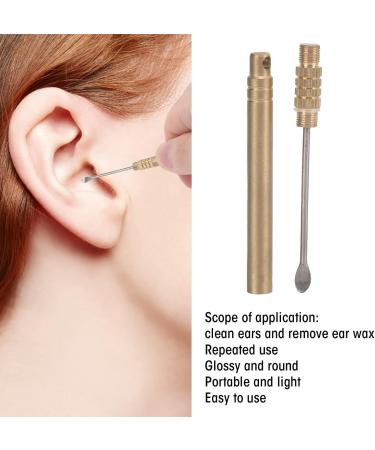 Ear Spoon Portable Light Spoon Keychain with Accessories for Cleaning Ears for Removing Ear Wax - Buy Online on SooperMarket.com