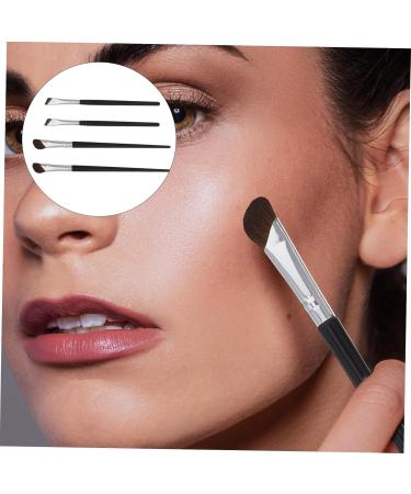 FOYTOKI 4 Pcs Contour Brush Angled Makeup Brush Eye Makeup Eyeliner Applicator Tool Brow Horse Hair - Buy Online on SooperMarket.com