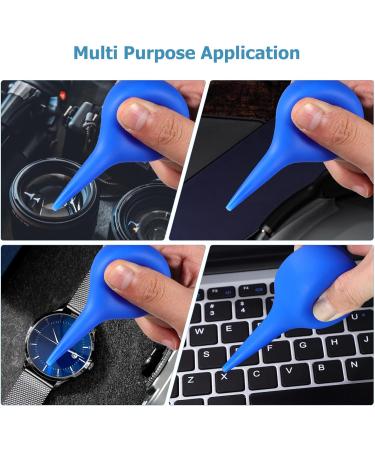 Beavorty Light Bulbs Ear Syringe 6pcs - Soft Rubber Squeeze Bulb for Ear Washing and Wax Suction - 60ML Laboratory Tool - Buy Online on SooperMarket.com