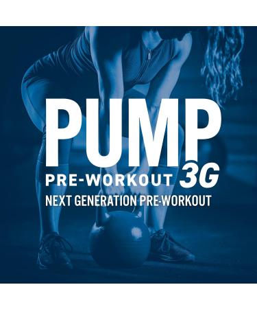 Applied Nutrition Pump Zero Pre Workout - Caffeine Free Energy & Performance (375g - 25 Servings) - Icy Blue Raz Flavor - Buy Online on SooperMarket.com