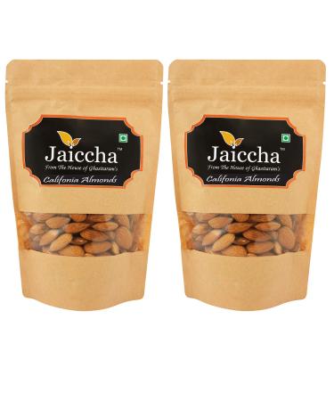 Jaiccha Ghasitaram American/ Califonia Almonds 400 GMS in Brown Paper Pouch
