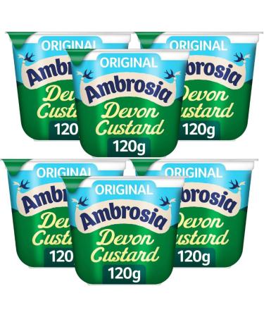 Dessert Bundle Containing Ambrosia Custard 120g (6 Pack) - Buy Online on SooperMarket.com