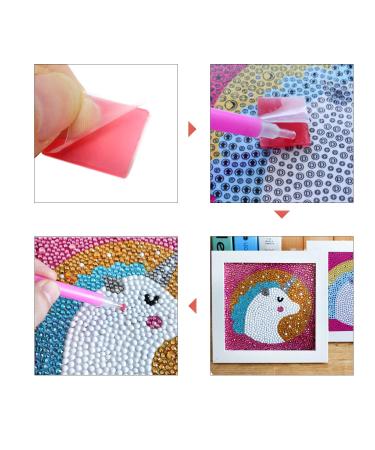 Honbay 100PCS Diamond Painting Glue Clay for 5D Embroidery - Red - 2 2cm - Buy Online on SooperMarket.com