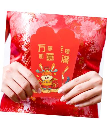 ABOOFAN 72 pcs Kids red envelopes Wallet Bag Chinese Zodiac Wedding aldult Festive Piggy Bank Paper Pocket red Envelope Lovely red envelopes Rabbit Envelope See envelopes Gift Paper Money - Buy Online on SooperMarket.com
