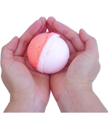 6 Large Relaxing Bath Bombs Gift Set with All-Natural Organic Ingredients - Made in USA for Home Spa Experience and Skin Soothing - Buy Online on SooperMarket.com