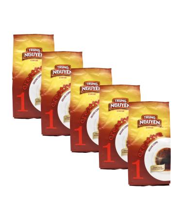 5x250g Trung Nguyen Creative 1 Vietnam Coffee Robusta ground coffee 250 g (pack of 5)