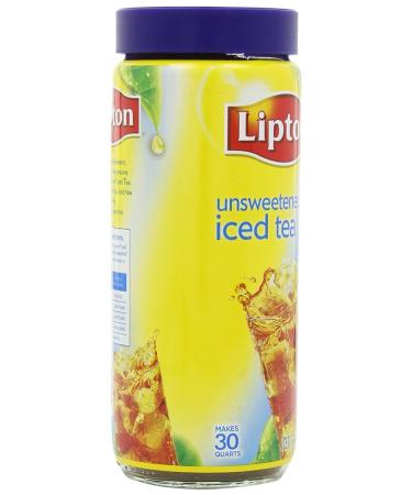 Lipton Unsweetened Iced Tea Mix - 3oz Pack of 3 (30 qt) | Refreshing Unsweetened Tea Concentrate - Buy Online on SooperMarket.com