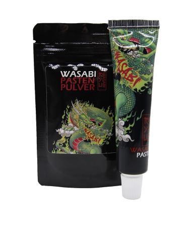 Ryu Wasabi Paste & Powder Combo 43g/20g - Authentic Austrian Wasabi for Dips & Grilling - Buy Online on SooperMarket.com