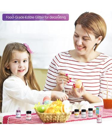 Jelife Rose Gold Edible Glitter - 5 Grams | Food Grade Shimmering Vegan Metallic Powder for Cake Decorating, Chocolates, Fondant, Drinks & More - Buy Online on SooperMarket.com