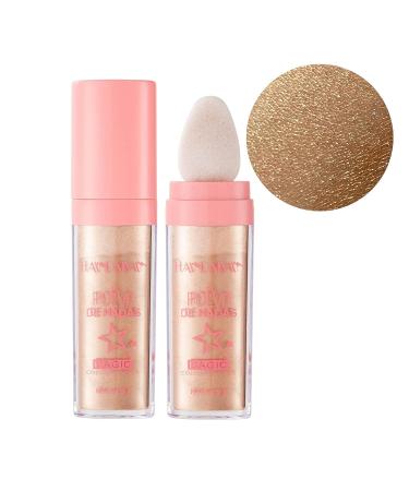 Paminify Body Glitter Powder - Shimmer Face Highlighter & Body Blusher in White Moonbeam & Golden Bronze Shades - Buy Online on SooperMarket.com