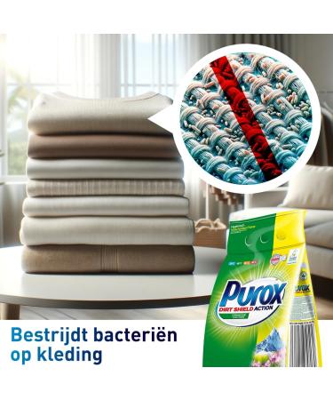 Buy PUROX Color & White Washing Powder 3kg - High-Quality Detergent for Bright Colors and Whites - International Shipping Available - Buy Online on SooperMarket.com