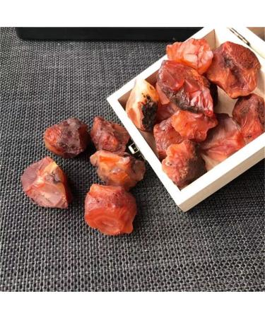 Choice of Gifts Natural Crystal Quartz Minerals Specimen red Carnelian raw Irregular Shape Rough Rock StoneHome Decoration Vibration Stone HOMEZHOU 1pcs 30-40mm - Buy Online on SooperMarket.com