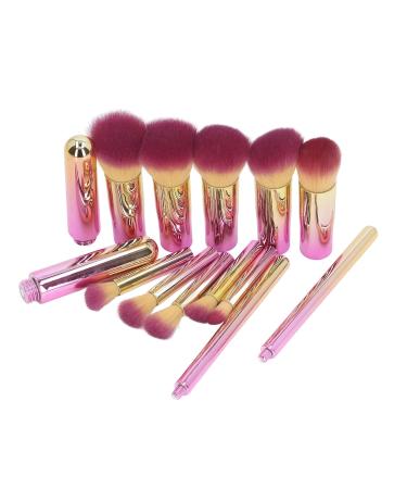 Zetiling 10PCS Makeup Brush Set - Portable Eyebrow Eyeshadow Powder & Concealer Brushes for Flawless Makeup Application - Buy Online on SooperMarket.com