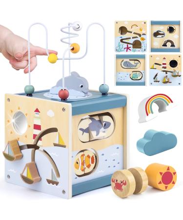 Airlab motor cubes Motoric toy from 1 year activity cubes baby montessori wooden toys for children activity center baby toys wood children's toys learning toys gift for toddlers