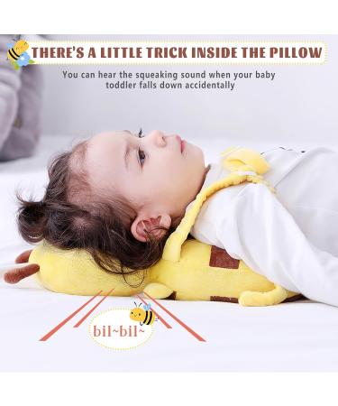 Fainfun Baby Head Protection Pillow | Breathable & Adjustable Toddler Safety Gear for 5-24 Months | Baby Walker Head Support Backpack - Buy Online on SooperMarket.com