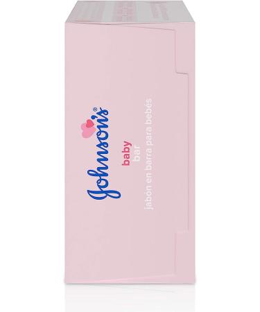 Johnson's Baby Soap Bar 3oz - Gentle Hypoallergenic Formula for Baby Bath and Skin Care - Buy Online on SooperMarket.com