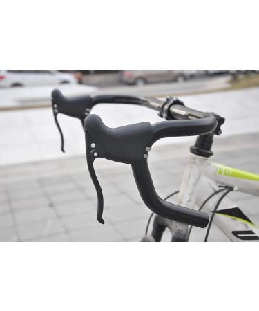 UPANBIKE Road Bicycle Fixie Drop Handlebar Brake Levers Set - Time Trial Ergo Black - Buy Online on SooperMarket.com