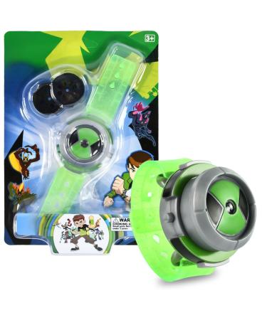 Salgia Ben Watch-Omnitrix Projector Ben Children's Projector Uhr Kinder Cartoon o'clock Kinder Projector Uhr with 8 pictures for children's role-playing game