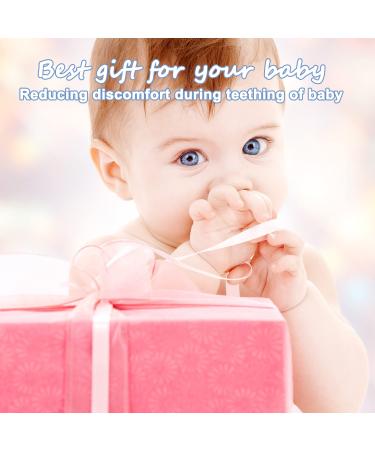 Yoolane Baby Teething Toys 4-Pack - Silicone Tool Teether Toy for Babies 0-6 Months & 6-12 Months | BPA Free, Freezable & Dishwasher Safe | for Toddler Infant Boy and Girl - Buy Online on SooperMarket.com