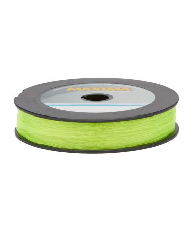 Maxima Fishing Line One Shot Spool, High Visibility Yellow Hv Yellow, 10-pound/220-yard
