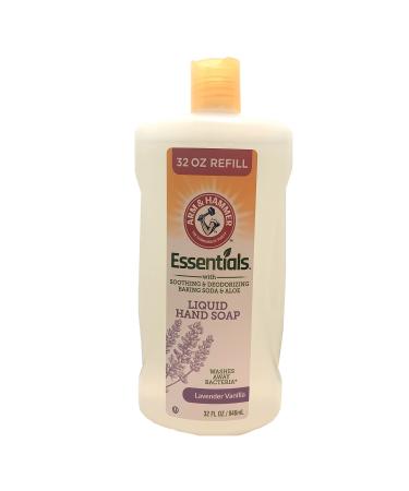 Arm & Hammer Essentials Liquid Hand Soap Refill Lavender Vanilla 32 Fl0z