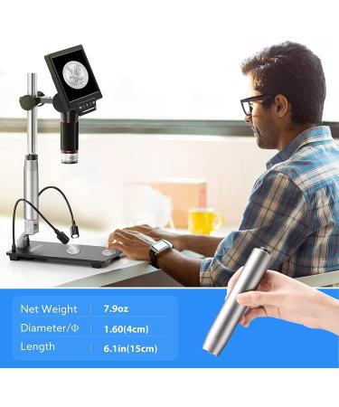 TOMLOV Digital Microscope Extension Tube ET02 - 6 inch Extender Pole for DM201 DM202 DM10 DM9 DM4 DM401 DM402 Elikliv LCD Microscope - Buy Online on SooperMarket.com