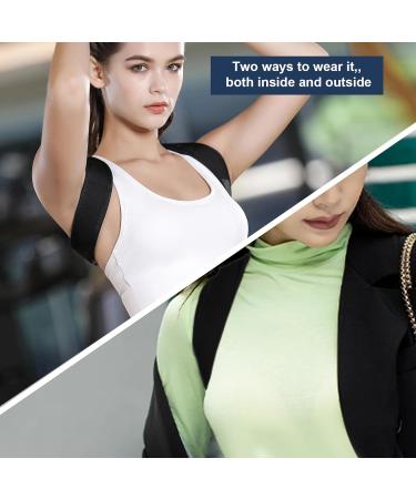 HIJJPS Adjustable Posture Corrector for Women & Men - Invisible Upper Back Brace for Pain Relief - Buy Online on SooperMarket.com