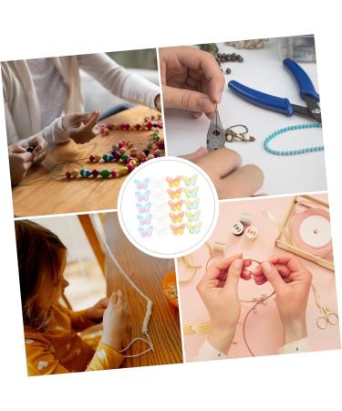 Anneome 20pcs Hairpin Diy Accessories Key Fob Butterfly Charms Diy Butterflies Accessories Phone Case - Buy Online on SooperMarket.com