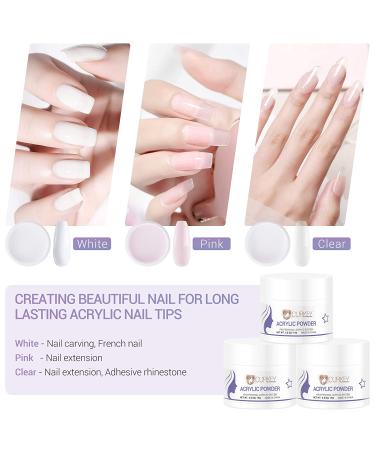 CURKEY 119 in 1 Acrylic Nail Kit Monomer Liquid Set - 36 Colors Glitter Acrylic Powder Set for Beginners - Professional Nail Art Tools Included - Buy Online on SooperMarket.com