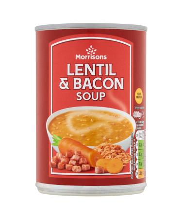 Morrisons Classic Lentil & Bacon Soup 400g
