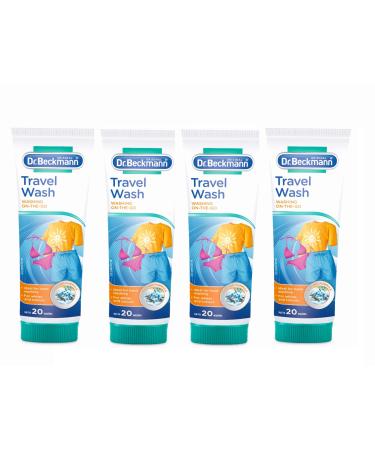 4x Dr. Beckmann Non-Bio Travel Wash 100ml