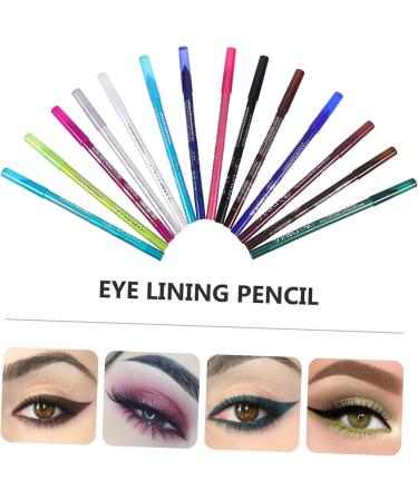 HAPINARY 14pcs Eyeshadow Pencil Set Eye Makeup Accessory Makeup Pencil Eyeliner Drawing Pencil Girl Eyeliner Pencil Eye Lining Pencil Makeup Eye Liner Pencil Cosmetics Pencil - Buy Online on SooperMarket.com
