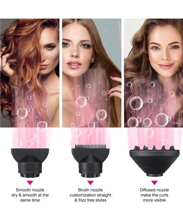 2000W Professional Ionic Hair Dryer with Diffuser - 2 Speeds, 3 Heating Levels - Ideal for Home, Salon, and Travel - Buy Online on SooperMarket.com
