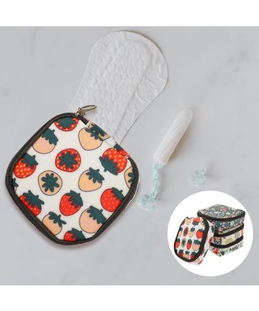 4pcs Healeved Napkin Storage Bags - Zipper Menstrual Pad Travel Holder - Buy Online on SooperMarket.com