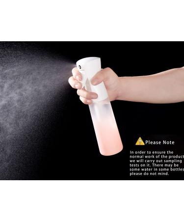 Continuous Mist Spray Bottle 10oz - Pack of 3 Pink | Fine Mister for Hair, Cleaning Solutions, Plants - Buy Online on SooperMarket.com