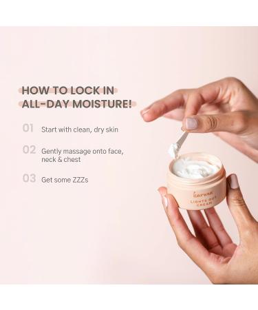 Karuna Lights Out Cream - Anti-Wrinkle Night Moisturizer with Peptides & Hyaluronic Acid | 50ml Solution for Deep Wrinkles & Spot Removal - Buy Online on SooperMarket.com