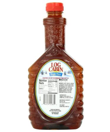 Log Cabin Sugar Free Syrup 24 oz Bottles - 2 Pack - Buy Online on SooperMarket.com