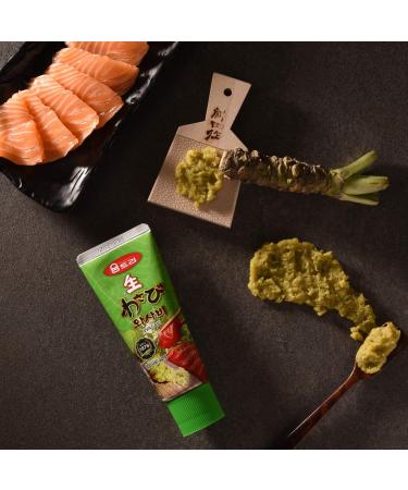 Woomtree Fresh Wasabi Paste 4.2 oz Tube - Authentic Korean Food - Buy Online on SooperMarket.com