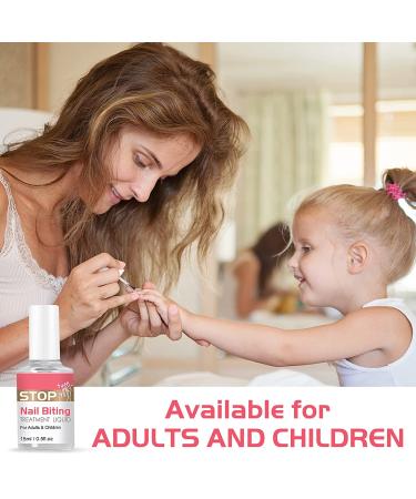 Stop Thumb Sucking & Nail Biting - Child-Friendly Nail Polish Treatment | Bitter Taste | Safe & Effective | Easy Application - 15ML - Buy Online on SooperMarket.com