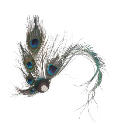 Healeved Hair Clip - Fashion Peacock Hair Pins Peacock Fascinator Peacock Hair Clip for Women and Girls - Fascinator