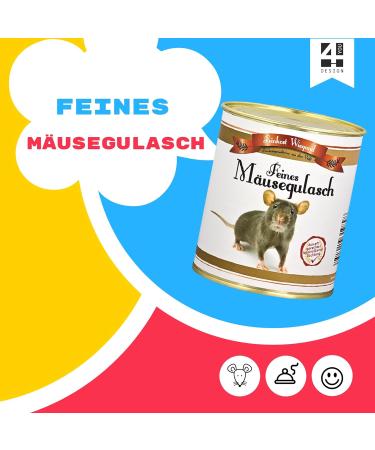 4you Design 3-Pack Mouse Goulash - Gourmet Foam Rubber Candy Gift for Men Women & Children - 175g Each Perfect for April 1st - Buy Online on SooperMarket.com