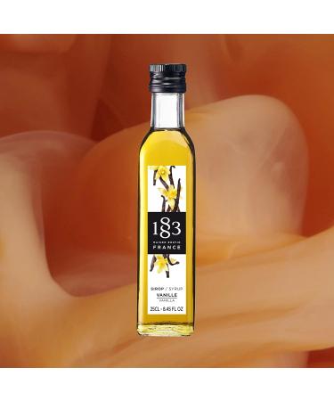 1883 Maison Routin Premium Vanilla Syrup 250ml - Ideal for Coffee, Hot Chocolate, Cocktails - Pack of 1 - Buy Online on SooperMarket.com